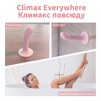 DRY WELL Dildos for Women Vibrator Dildo Penis Soft Silicone G-spot Sex Toys for Adults Suction Cup Anal Female Masturbator 3