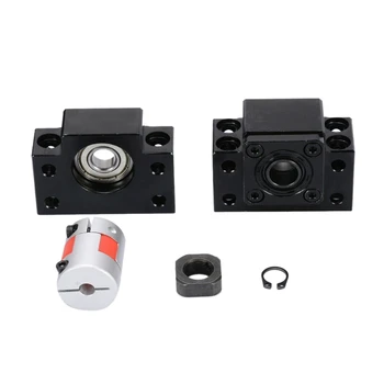 

BK12 BF12 Ball Screw Support & Couplers Lock Nuts Clasped for Ballscrew SFU1605