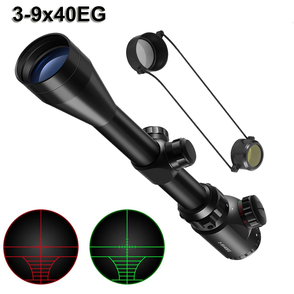3-9X40 EG перекрестный зеленый красный свет | Спорт и развлечения