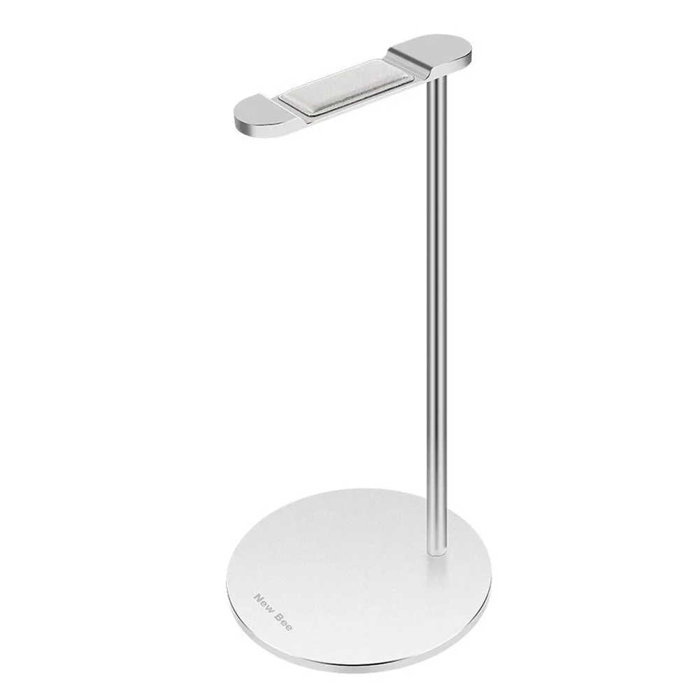 Base Hanger Universal Stable Desk Display Aluminum Alloy Headphone Holder I shaped Headset Stand