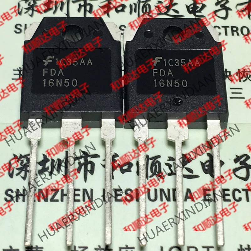 10 шт./лот и FDA16N50 TO-3P 500V 16A на