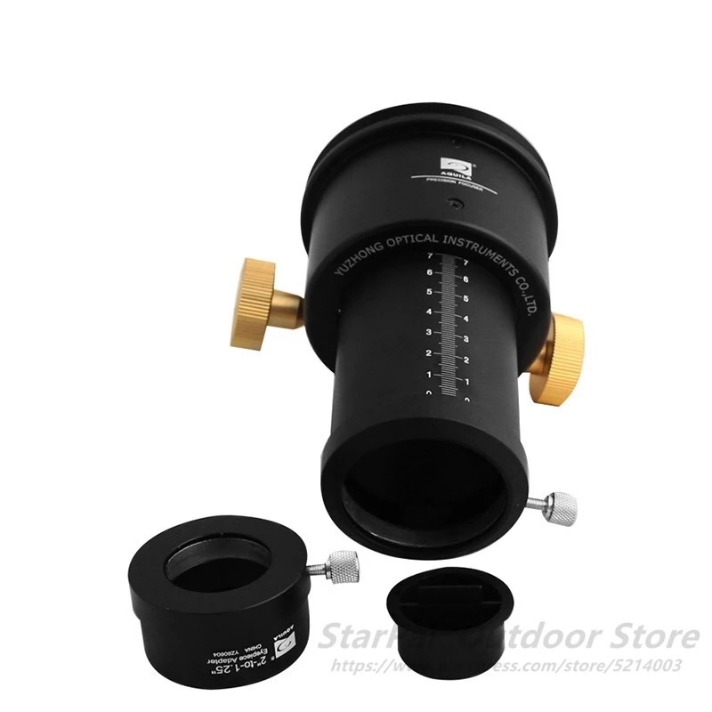 fucuser Высокое качество Focuser 2 дюйма 1,25 дюйма астрономический телескоп Focuser фокусирующее сиденье полностью металлический астрономический профессиональный - Цвет: fucuser