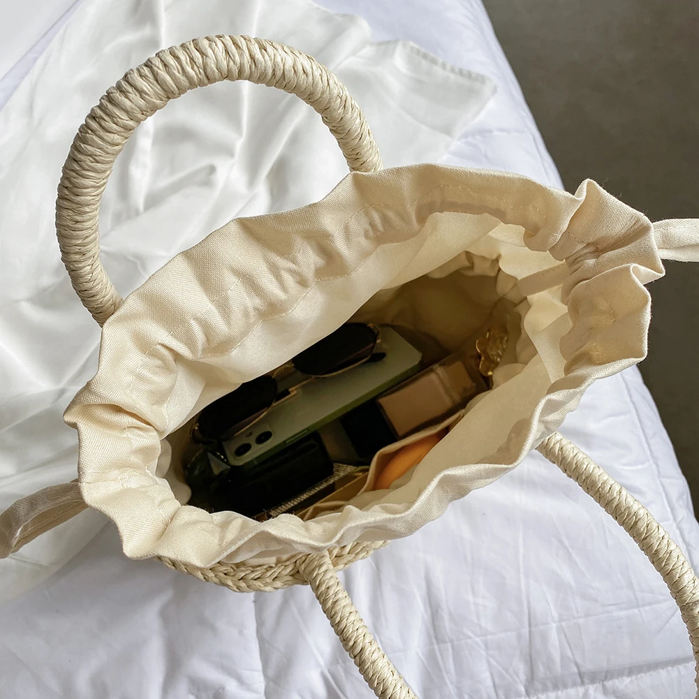 Рисунок 5 - Женская Плетеная соломенная сумка-мешок