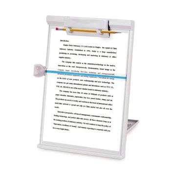 

Adjustable Computer Document Holder Stand Gray Three-dimensional document holder Reading frame Profession Office Supplies
