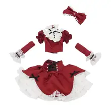 Blyth кукла ледяной Косплей Великолепный костюм красная юбка с кружевными перчатками шпилька
