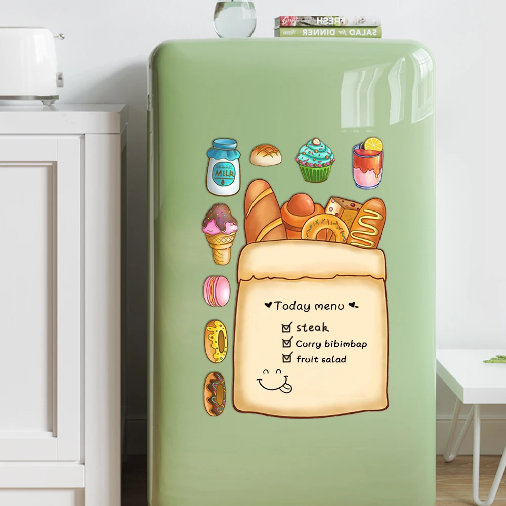 Магнитные игрушки для рисования кактус доска для записей хлеб магниты для холодильника стикер Памятка план список меню обучающая развивающая детская игрушка