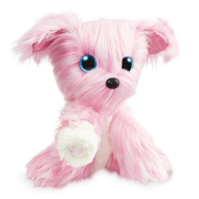 Ins Kawaii мягкие игрушки для животных скрабы Luvs плюшевые игрушки для ванной собаки плюшевый Кот Мягкий Кролик Куклы Игрушки для девочек Подарки - Цвет: Розовый
