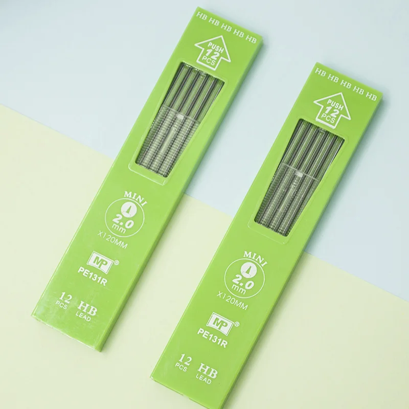 

12Pcs Creative 2.0mm Mechanical Pencil Refills Novelty Drawing Automatic Pencils Refills For Kids Gifts School Office Stationery