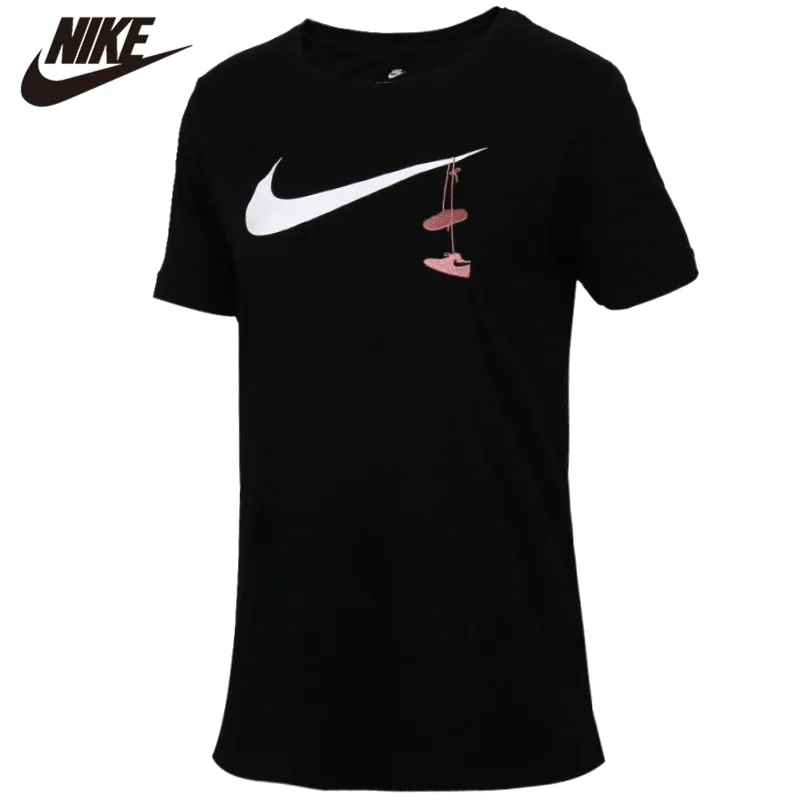 Оригинальная продукция Nike AIR ZOOM VOMERO 13 Tshirts женская мягкая рубашка из хлопка черная анти-Грязная - Цвет: W-923335-010