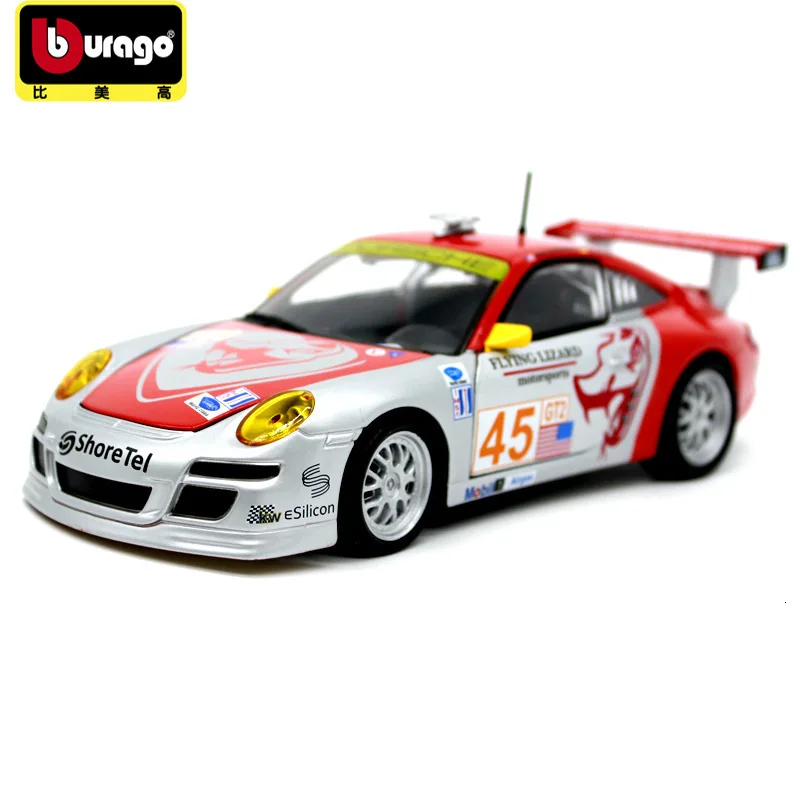 Maisto 1:24 Масштаб Porsche 911 GR3 MC12 Континентальный GT3 Литой Сплав модель автомобиля украшение коллекция подарок детские игрушки Hotweels