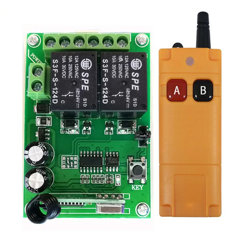 saida de rele radio transmissor rf receptor 315 433 mhz 01