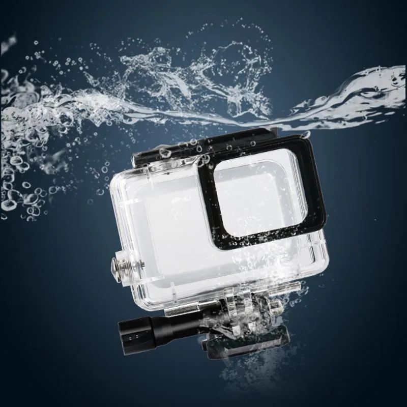 Супер Экшн-камера 45 м водонепроницаемый чехол для GoPro Hero 7 6 5 водонепроницаемый защитный корпус оболочка