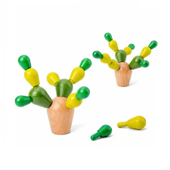 

Children's Wooden Disassembly Stitching Early Education Puzzle Colored