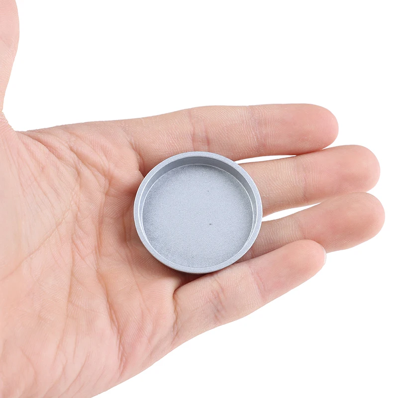 

New 1:12 Cute Dollhouse Miniature Mini Metal Round Tray Kitchen Accessories Toys