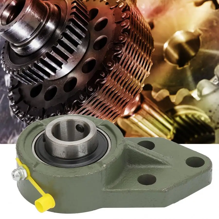 

Carbon Chromium Bearing Steel Insert Bearing with 3-Bolt Ball Bracket Flange Accessories linear slide bearings