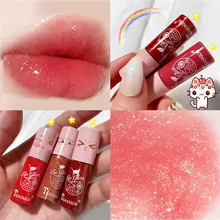 Mini tamanho 10 cores de veludo fosco lábio esmalte à prova dnon água antiaderente longa duração batom não é fácil de desvanecer lábio gloss maquiagem cosmética