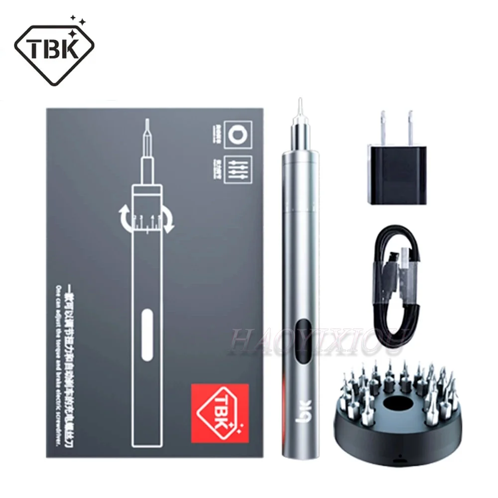 Электрическая отвертка TBK BK008 регулируемый класс кручения экстренный