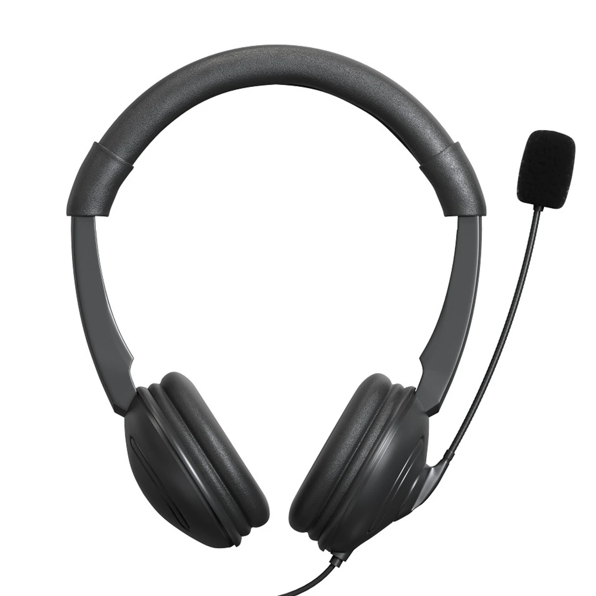 USB Headset with Noise Canceling Microphone for Call Center Computer Headphone with Mic Portable Audio Video Supplies