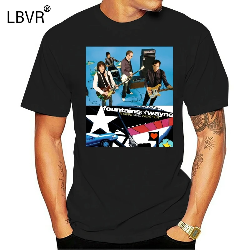 Fountains of Wayne Alternative Rock Unisex Adult T Shirt Heavy Cotton