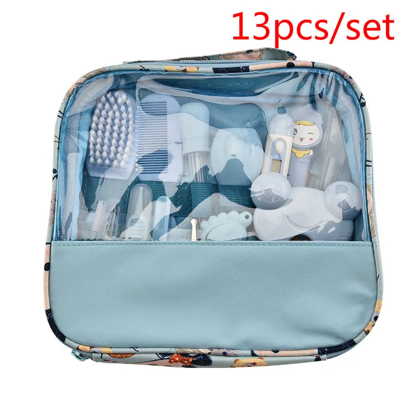 13pcs Набор кистей для ухода за ногтями для новорожденных детей, 4 шт./компл. и 13 шт./компл - Цвет: 13pcs