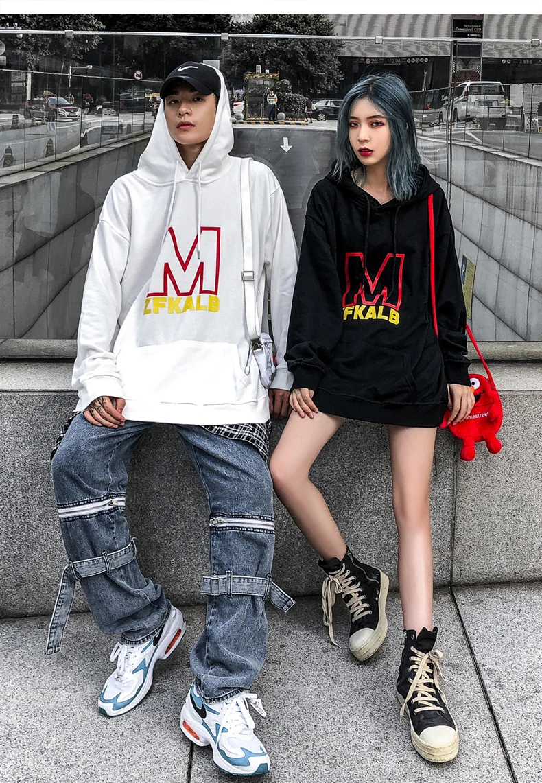 LAPPSTER Couple Overszied Phoenix Harajuku Hoodies Mens Autumn Streetwear Hooded Hoodies Black Korean Fashions Sweatshirts