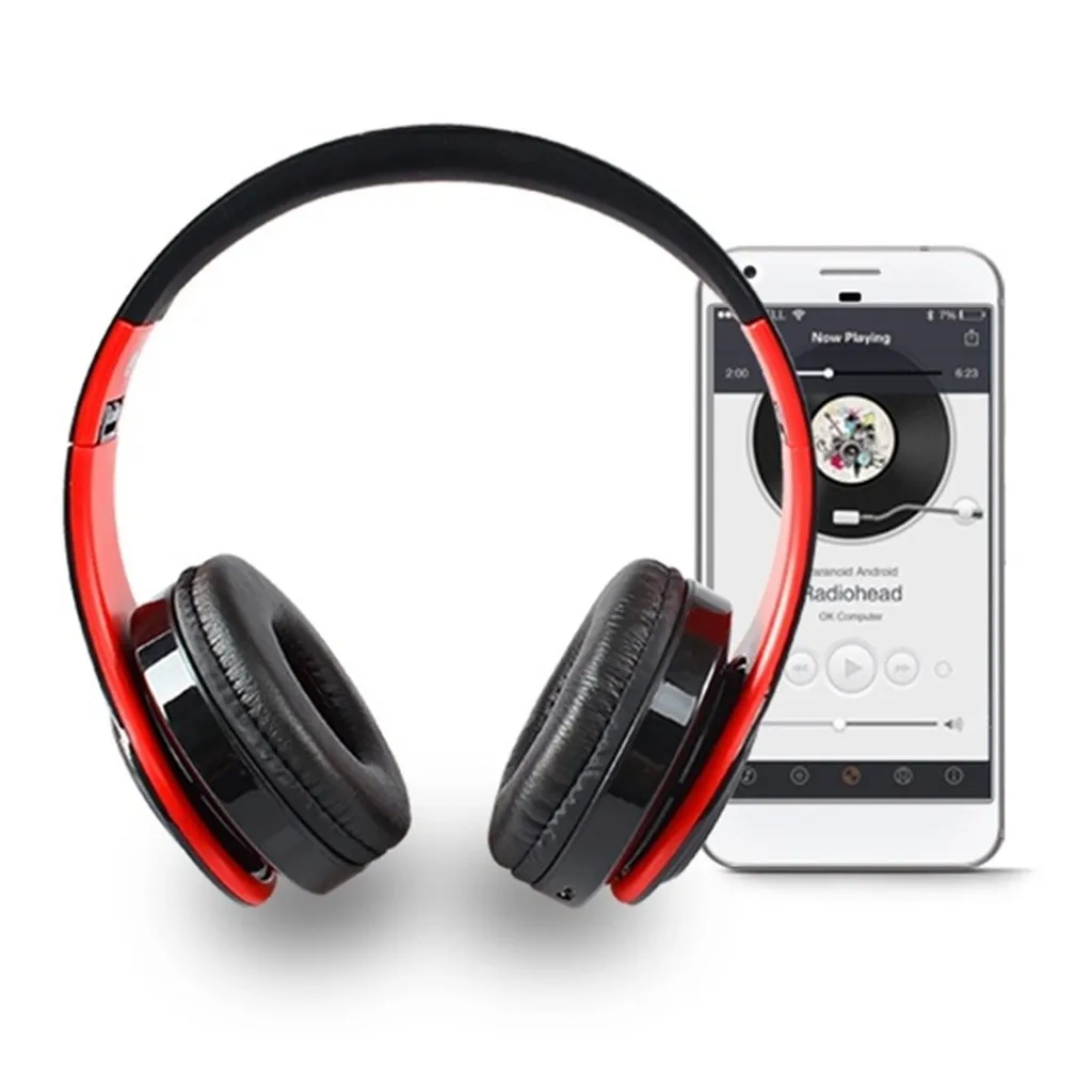 Ouhaobin Bluetooth наушники, Накладные наушники, стерео Беспроводная гарнитура с микрофоном, стерео гарнитура для ноутбука, для игр
