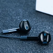 Langsdom moda esportes com fio fone de ouvido e6u portátil super bass estéreo fones de ouvido fone de ouvido para a música com microfones(China)