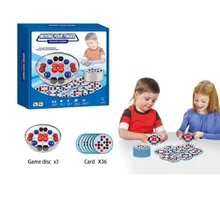 Дети фокусируются на наблюдении, тренировке рук-глаз, интеллектуальных игрушек, поворотных бусин, магический диск, семейные вечерние игры