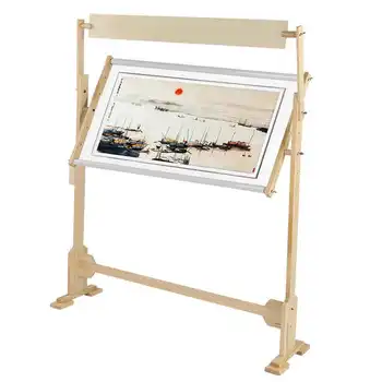 

Adjustment Solid Wooden Frames Tabletop Cross Stitch Frame Embroidery Floor Stand for Needlework Sewing Handmade Tools
