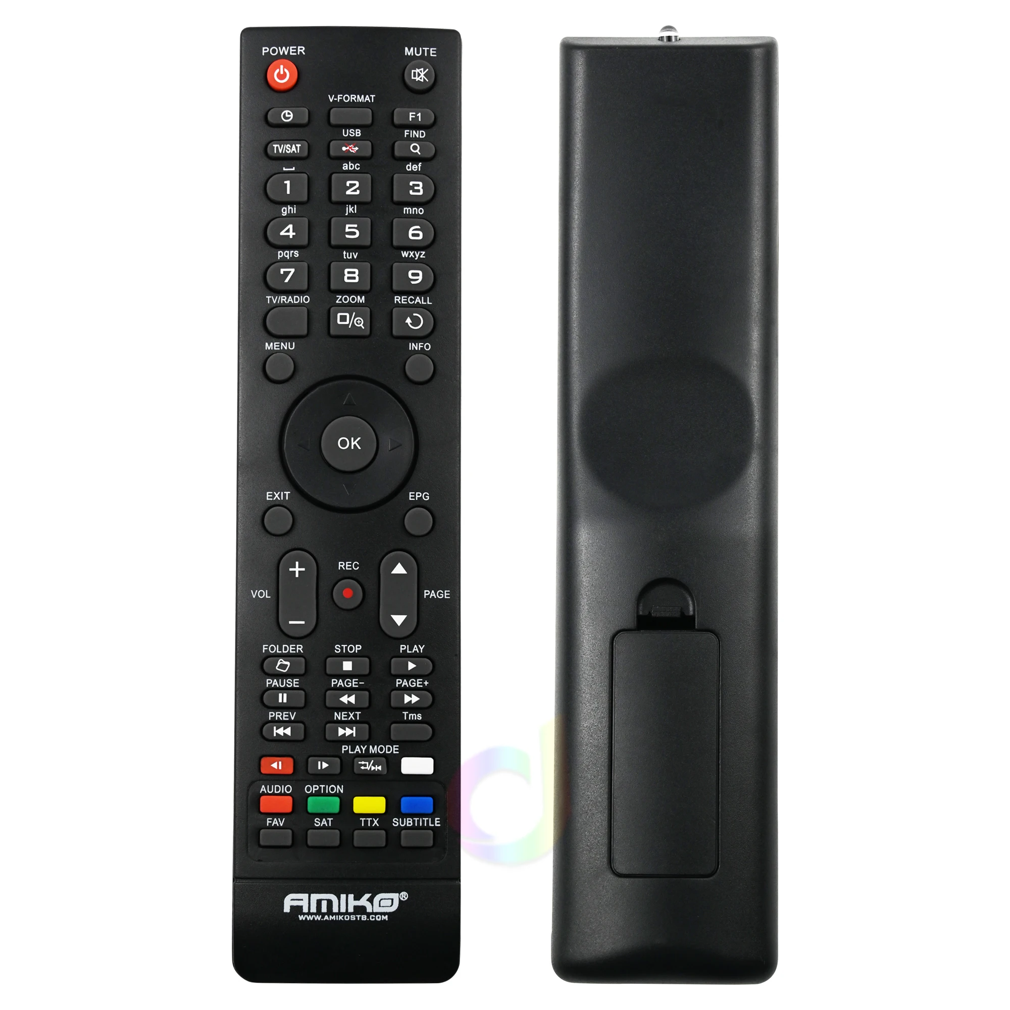 

Remote Control for AMIKO Mini HD 8150 8200 8300 8360 8840 SHD 7900 8000 8110 8140 STHD 8820,8800, Micro Combo