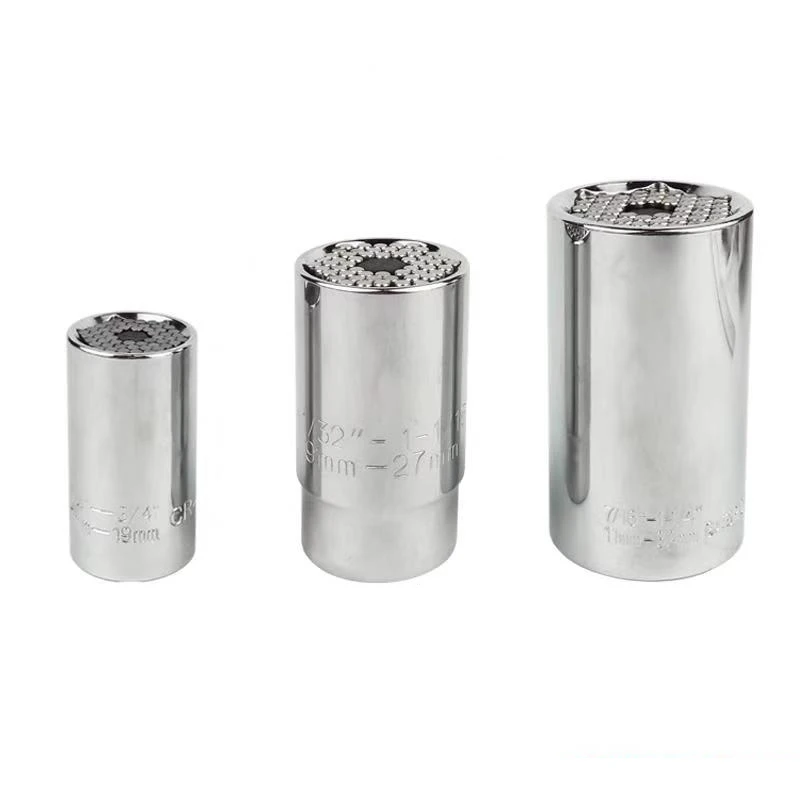 ZHUI TU Universal Torque Wrench Head Set Socket Sleeve 7-19/11-32/5-14mm Power Drill Ratchet Bushing Spanner Multi Hand Tools