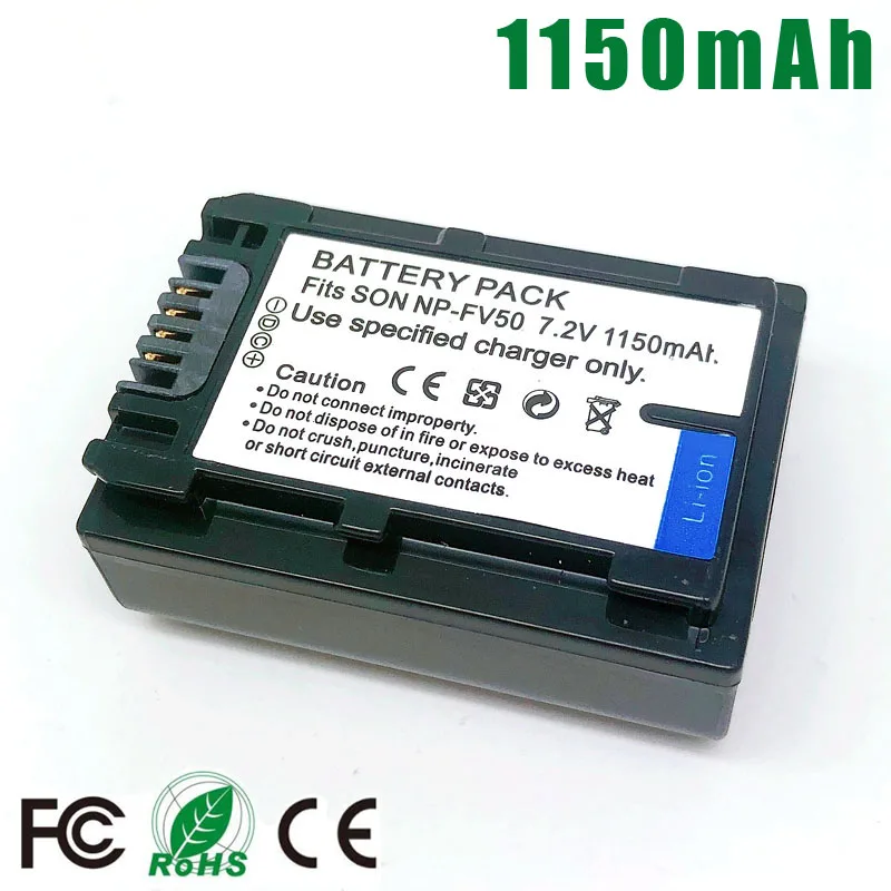 NP FV50 Батарея пакет для sony FV30 FV70 FV90 FV100 FV120 HDR SR68 DCR SX85 SR20E SR21E CX190 CX130|Цифровые