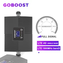 Goboost lte携帯信号ブースター 4 グラム 1800 1800 mhzのdcs gsm 4 3gリピータ 4 4gブースター信号ためBand3 携帯電話アンプ