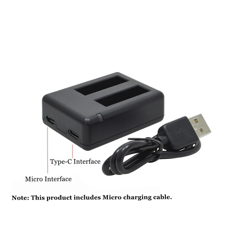 2 в 1 Insta360 Один X зарядное устройство двойной usb-разъемы Micro и type-C вход питания быстрая зарядка концентратор панорамная камера аксессуары