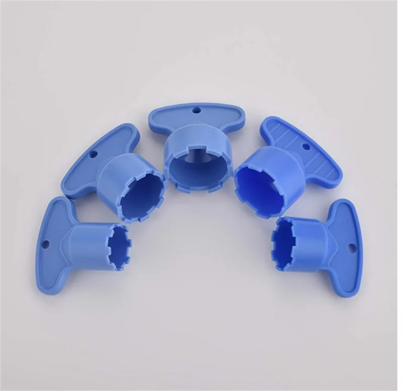 5pcs ABS Hidden Faucet Aerator Repair Key wrench Male Thread Water save tap filter removal Replacement Tool Spanner