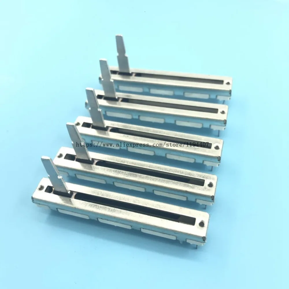 Потенциометр Push Fader B10Kx2 5 шт. 60 мм для новатор DJM 350 600 700 800 |