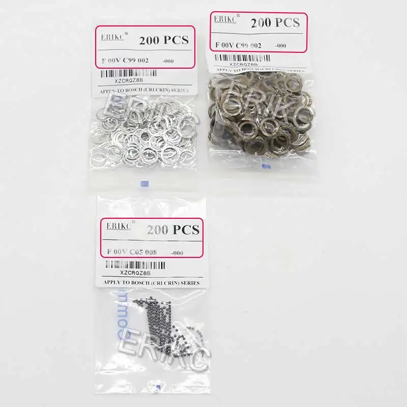 Valve Seal Kit F00VC99002 F00VC05008 Common Rail Diesel Ceramic Ball Repair Kit F 00V C05 008 Fuel Injector Kits Diameter 1 (3)