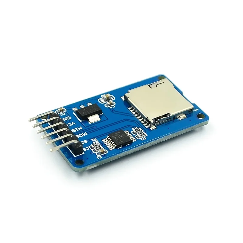 1 шт./лот Micro SD карта Мини TF кард ридер модуль SPI интерфейсы с преобразователем