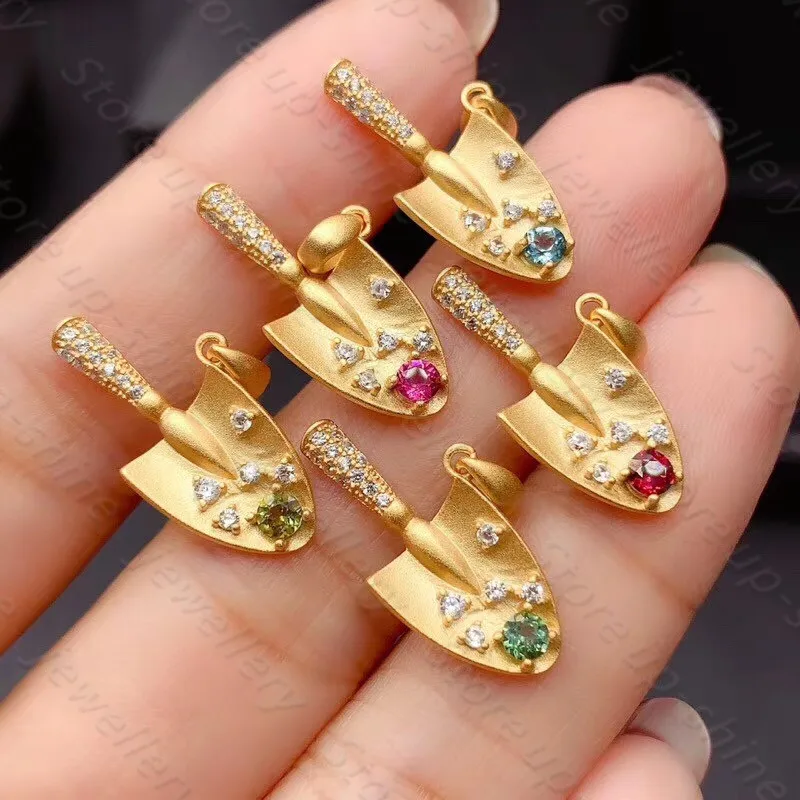 

Чистые Натуральные бразильские Турмалин кулон 925 дамское серебряное ожерелье разные цвета на ваш выбор