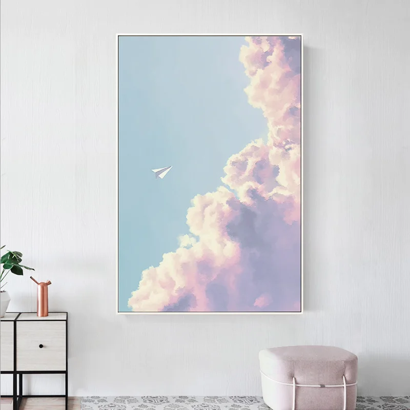 Modern Architectural Art Canvas Painting Posters Print Unique Wall Art  Pictures For Living Room Bedroom Aisle Studio Home Decor