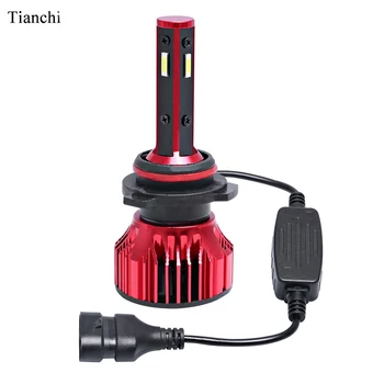 

4 Side Chips Car Headlight LED Fog lights 100W 10000LM H7 H4 H11 9007 9005 9006 6000K LED Lights for Auto Headlamp