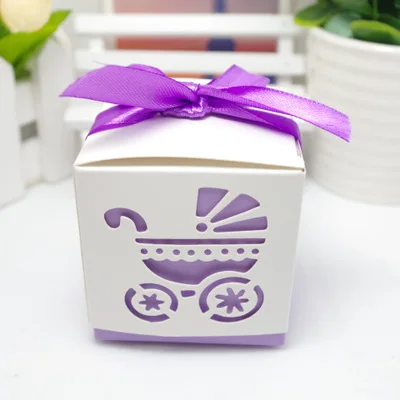 100 шт. подарочные коробки для детских конфет на день рождения для крещения и крещения, Подарочная коробка Anniversaire Enfant - Цвет: 7