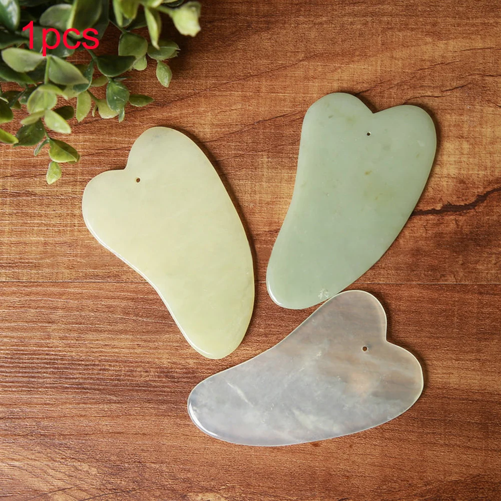 Gua Sha Jade инструмент для выскабливания уход массажеры здоровье Нефритовая доска кожи инструмент безопасный