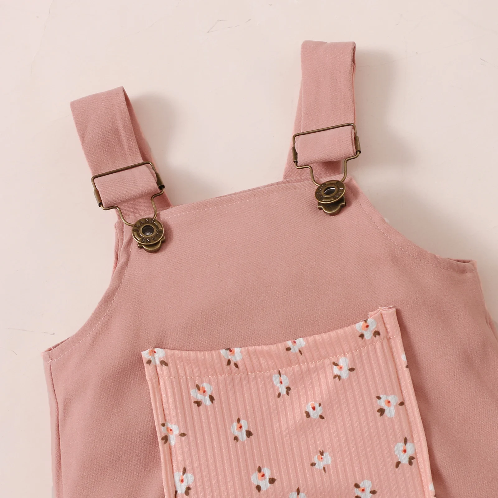 3pcs Children Baby Girl Casual Fly Sleeve Knitted Jumpsuits + Pocket Suspender Dress+ Headwear Clothes Infant Cotton Outfits kids clothes set baby girl clothing set