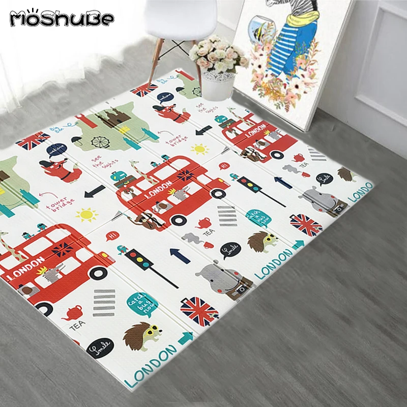Складной Игровой Коврик XPE коврик для ползания из пены детский игровой одеяло