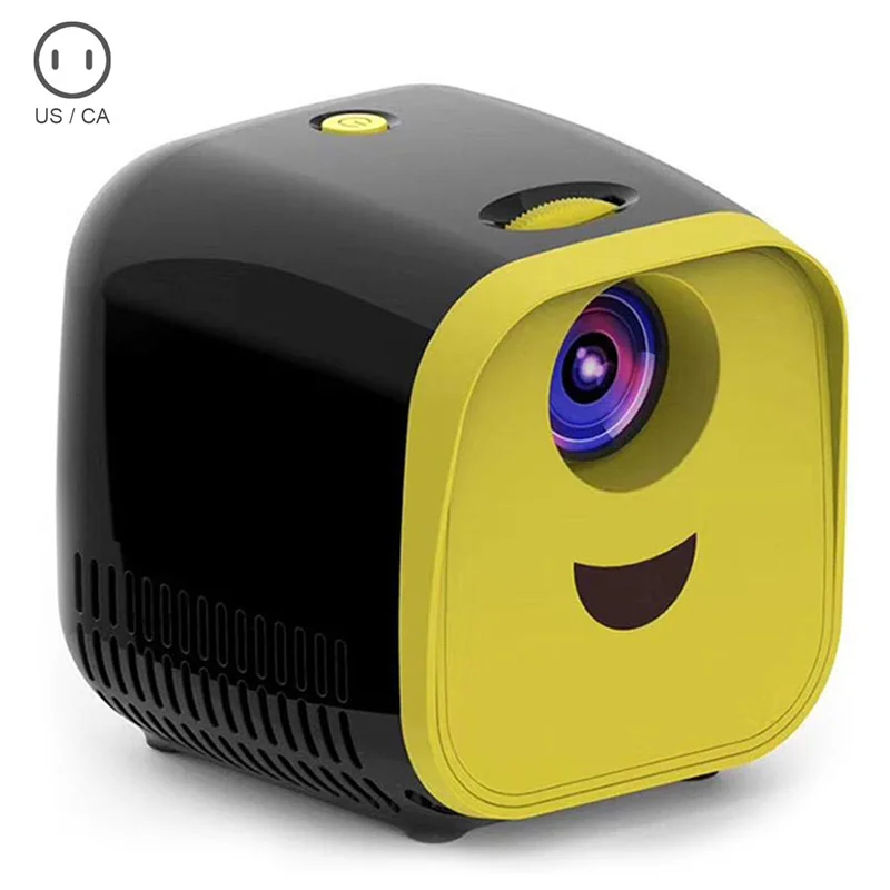 Мини-проектор Смарт Портативный Wi-Fi 1080P Full HD LED проектор домашний Театр Hi 888 - Цвет: BLACK US Plug