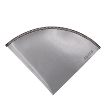 Портативные фильтры для кофе sus304 из нержавеющей стали, фильтр для кофе, бумага для вторичной переработки, многоразовый фильтр