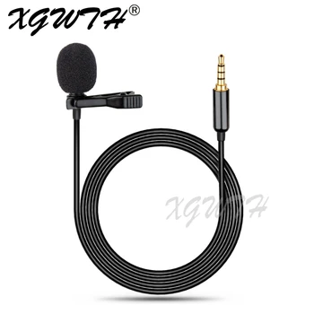 

Omnidirectional Lavalier Lapel Microphone Tie Clip on Condenser Mic for ios Android Smartphone Mobile Phone PC Laptop Recording