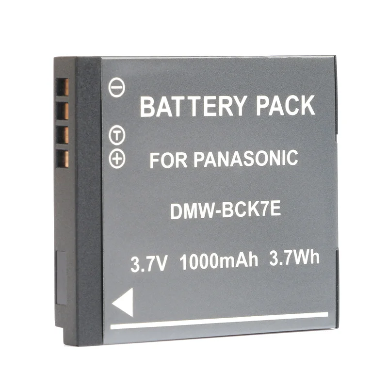 LANFULANG DMW-BCK7E BCK7E Камера Батарея для цифрового фотоаппарата Panasonic DMC-TS20 DMC-TS25 DMC-TS30 DMC-FX77 DMC-FX78 DMC-FX80 DMC-FX90 - Цвет: 1PC Battery