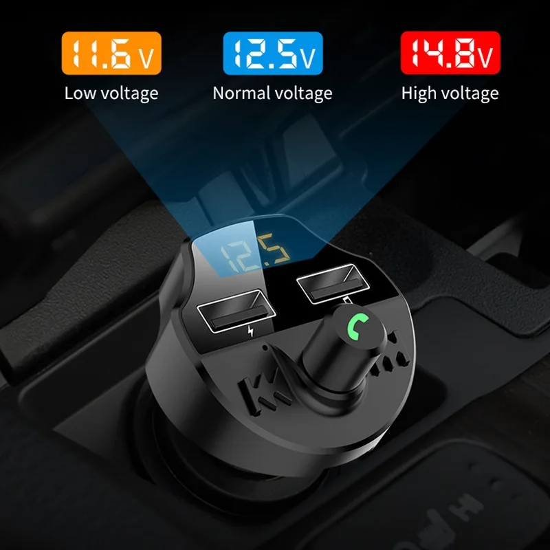 FM Transmitter Bluetooth Car Kit MP3 Player LED Dual USB 4.1A Car Charger For Lexus RX300 IS250 GS300 RX RX330 RX350 LX470 GX470